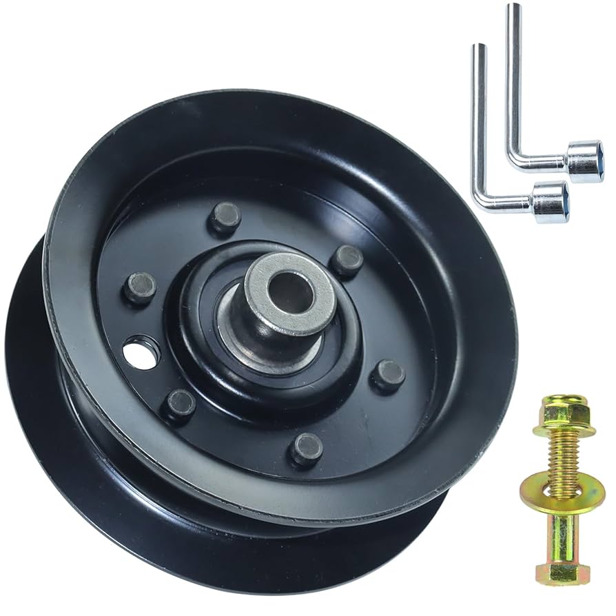 Amazon.com: POSFLAG 132-9420 Flat Idler Pulley Replaces Toro